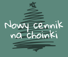 Nowy cennik na choinki w 2024r